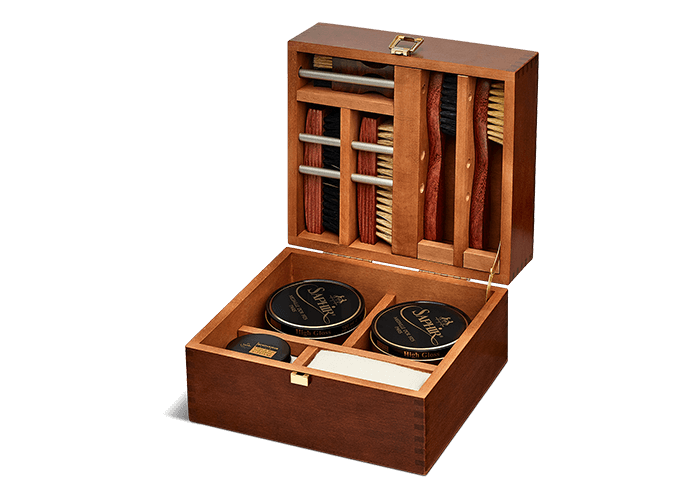 Shoe shine deals box